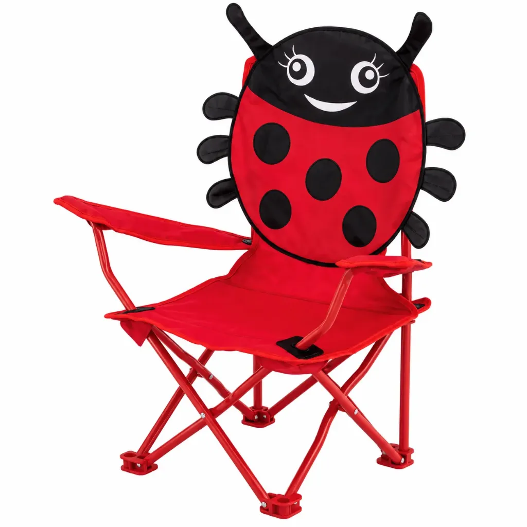 Chaise enfant Eurotrail Coccinelle pliable