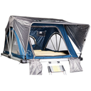 Tente de toit Yuna Sheepie (140 (140x250), blue/grey)