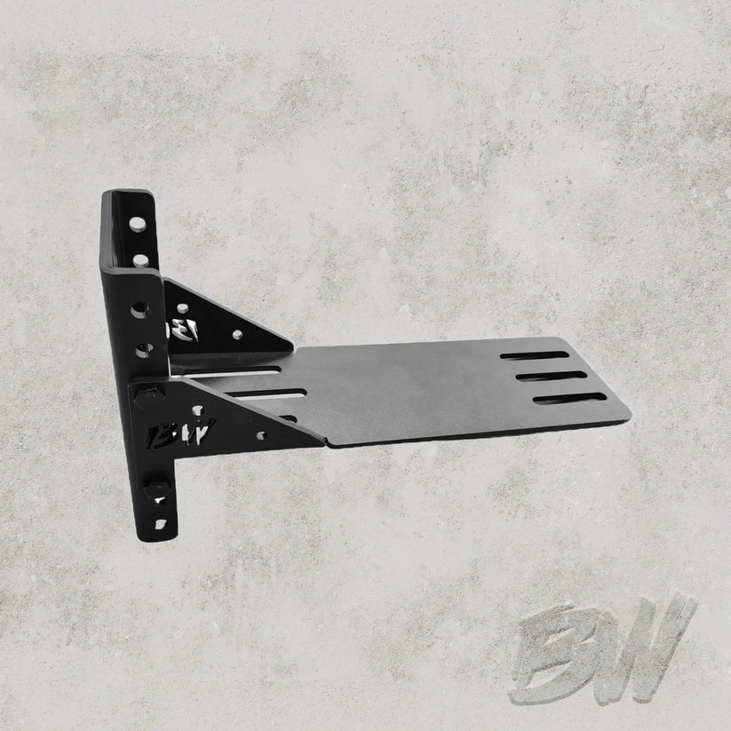 [NEWBWHDTBRACK] Support en T réglable et robuste Heavy Duty (2x) Bushwakka