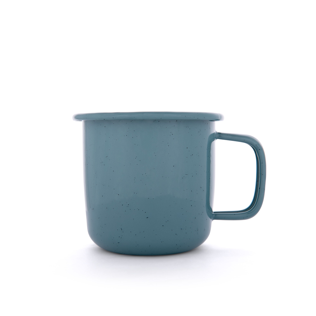 Tasse Rolled Enamelware smokey blue Barebones