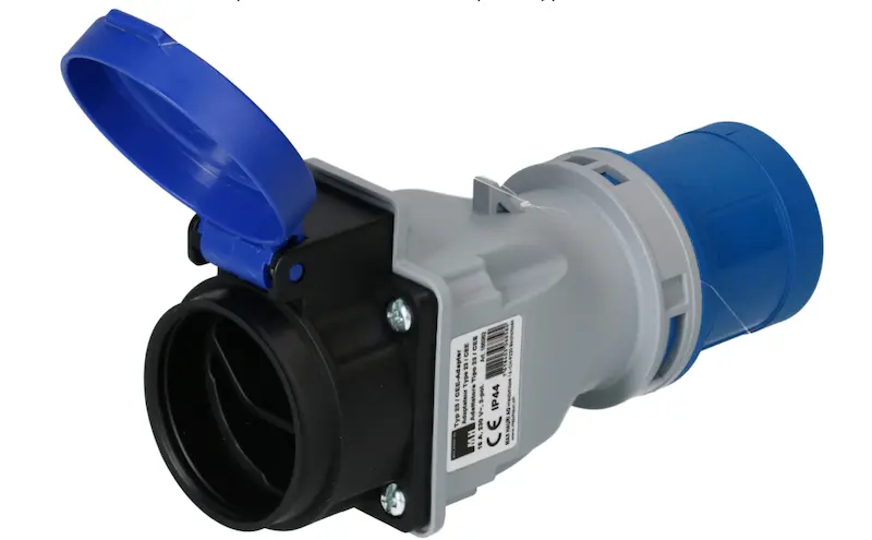 [1566269] Adapter CEE16-3 / Steckdose Typ 23 IP55