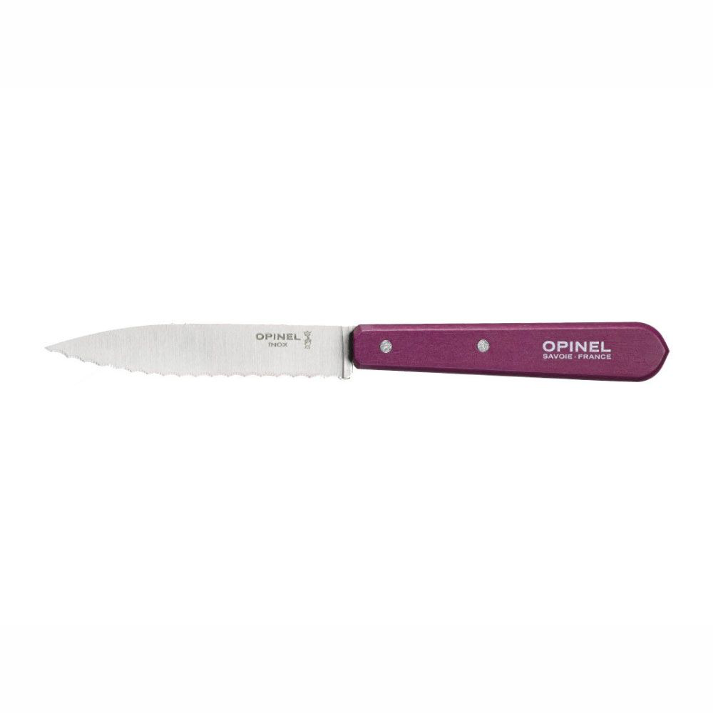 Couteau cranté N°113 Opinel (Aubergine)